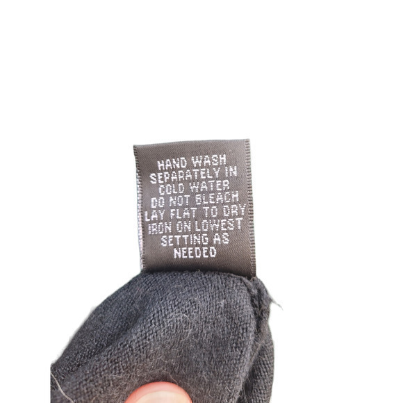 Cyrus Black Open Shawl Collar with Pockets Long Sleeve Cardigan Sweater - Picture 7 of 8